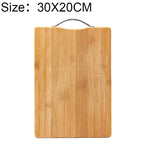 Kitchen Rectangular Bamboo Chopping Block Thickening Cutting Board, Size: 30cm x 20cm, Size: 30cm x 20cm Size: 30cm x 20cm