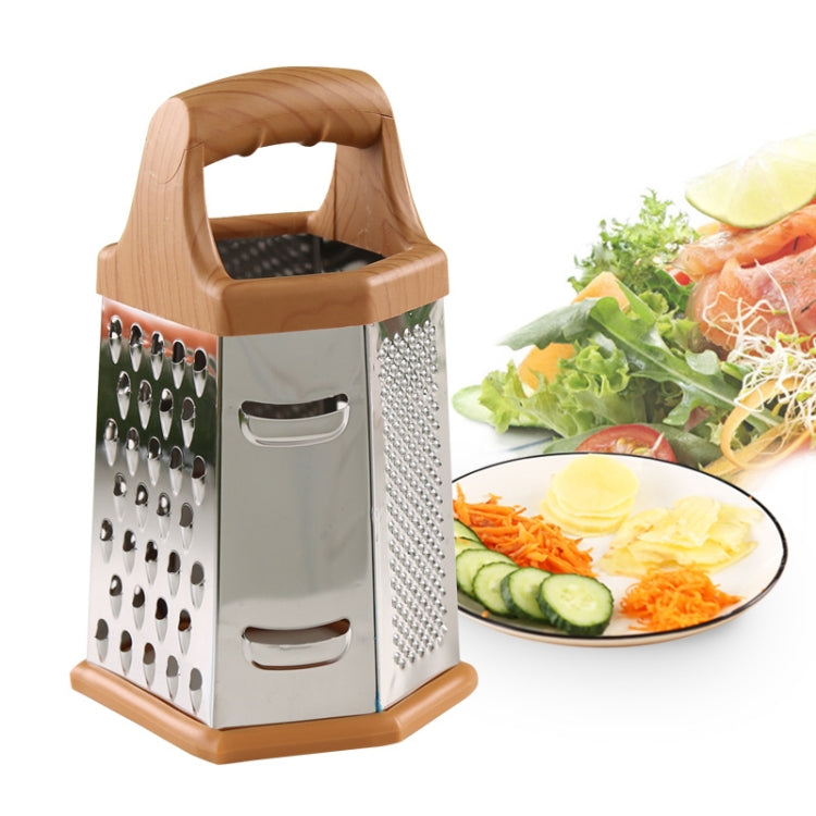 Multi-functional Six-side Stainless Steel Vegetable Chopper Cutting Tools, Six-side Vegetable Chopper