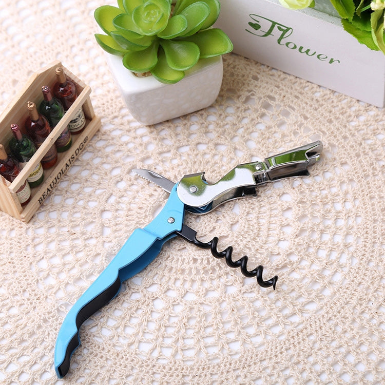 10pcs Multi-function Sea Horse Pattern Stainless Wine Bottle Opener, Can Opener Bottle Opener, Random Color Delivery, Sea Horse Style Sea Horse Style