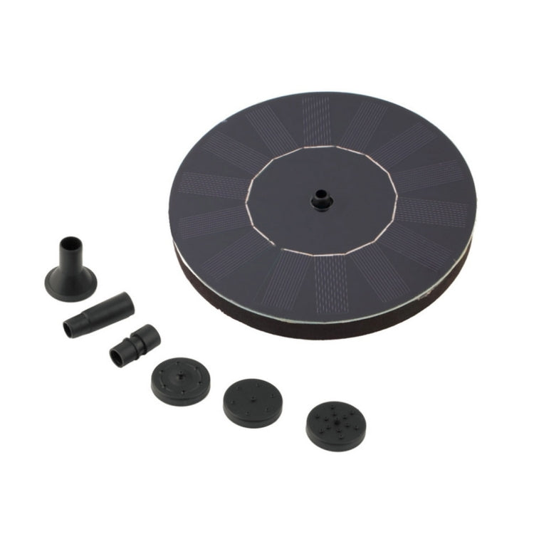 Solar Powered Water Pump Garden Fountain Floating Panel Watering Pond Kit for Waterfalls Water Display Park Pool Decoration Fountain, Diameter: 16cm, olar Powered Water Pump – Durable Build, Easy to Use