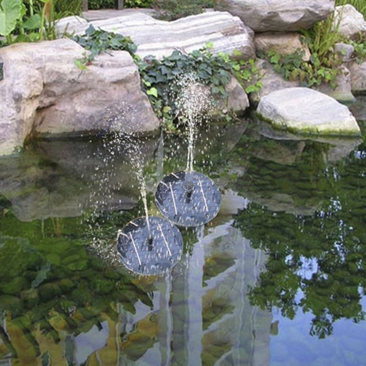 Solar Powered Water Pump Garden Fountain Floating Panel Watering Pond Kit for Waterfalls Water Display Park Pool Decoration Fountain, Diameter: 16cm, olar Powered Water Pump – Durable Build, Easy to Use