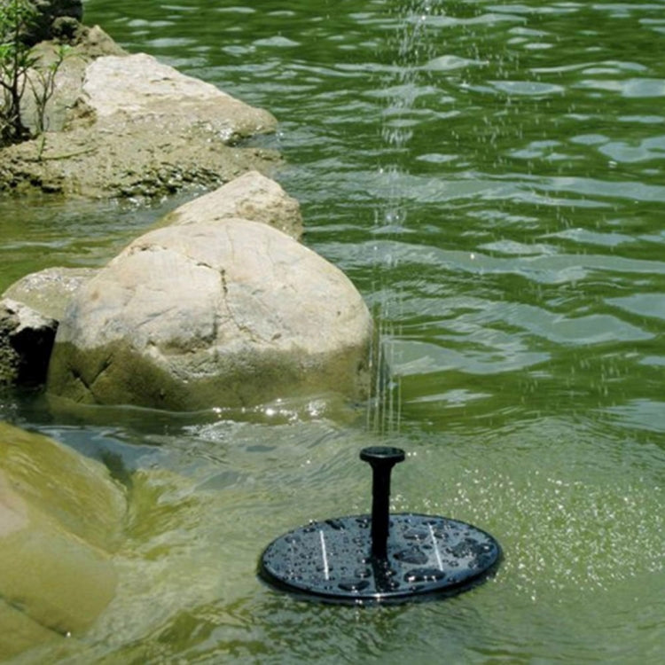 Solar Powered Water Pump Garden Fountain Floating Panel Watering Pond Kit for Waterfalls Water Display Park Pool Decoration Fountain, Diameter: 16cm, olar Powered Water Pump – Durable Build, Easy to Use
