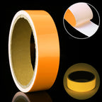 Luminous Tape Green Glow In Dark Wall Sticker Luminous Photoluminescent Tape Stage Home Decoration, Size: 2cm x 3m, 2cm x 3m 2cm x 3m Yellow Light