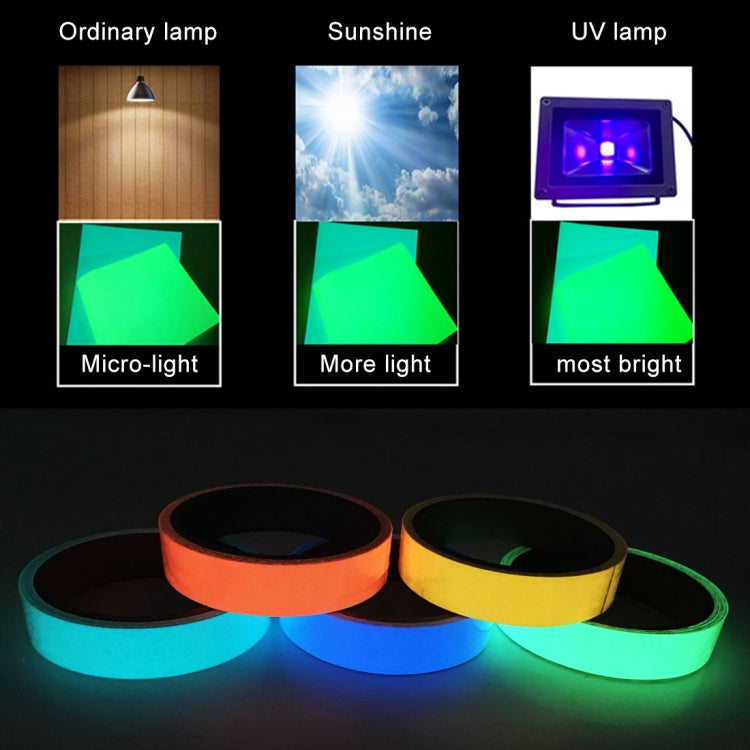Luminous Tape Green Glow In Dark Wall Sticker Luminous Photoluminescent Tape Stage Home Decoration, Size: 3cm x 3m, 3cm x 3m