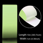 Luminous Tape Green Glow In Dark Wall Sticker Luminous Photoluminescent Tape Stage Home Decoration, Size: 1cm x 10m, 1cm x 10m