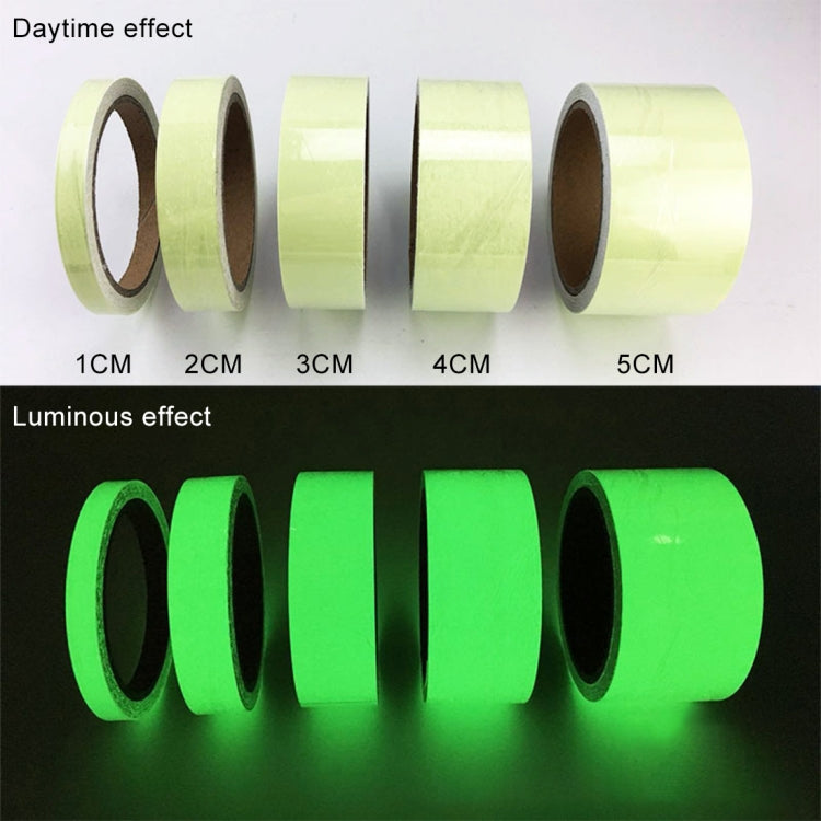Luminous Tape Green Glow In Dark Wall Sticker Luminous Photoluminescent Tape Stage Home Decoration, Size: 1cm x 10m, 1cm x 10m