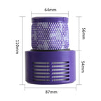 Washable Dust Filter for Dyson V10 Vacuum Cleaner Filter Hepa Parts Accessories, V10