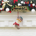 Hang Ornament Christmas Stockings Present Bags, Random Style Delivery, XD17125 XD17125