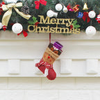 Hang Ornament Christmas Stockings Present Bags, Random Style Delivery, XD17125