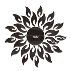Sunflower Mirror Wall Sticker Bedroom Living Room Decoration Wall Stickers, Sunflower Black, Sunflower Glod, Sunflower Silver