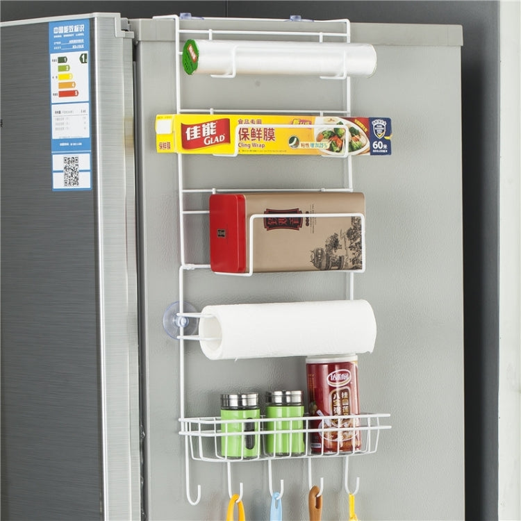 Multi-layer Fridge Storage Rack Side Shelf Sidewall Holder Multi-function Kitchen Organizer Household, Size: 25 x 9.5 x 62cm, 25 x 9.5 x 62cm 25 x 9.5 x 62cm