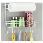 Multi-layer Fridge Storage Rack Side Shelf Sidewall Holder Multi-function Kitchen Organizer Household, Size: 25 x 9.5 x 62cm, 25 x 9.5 x 62cm