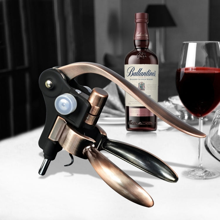 Zinc Alloy + ABS Material Retro Rabbit Shape Bottle Opener Corkscrew Port Wine Bottle Opener, Size: 18 x 14.5 x 4.7cm, Zinc Alloy Zinc Alloy