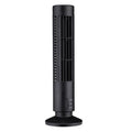 Tower Type USB Electric Fan Leafless Air-conditioning Fan Black