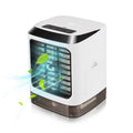 Mini Desktop Cooling Fan Humidifier Air Conditioning Fan Moisturizing Spray Fan, without Remote Control without Remote Control
