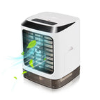 Mini Desktop Cooling Fan Humidifier Air Conditioning Fan Moisturizing Spray Fan, without Remote Control without Remote Control