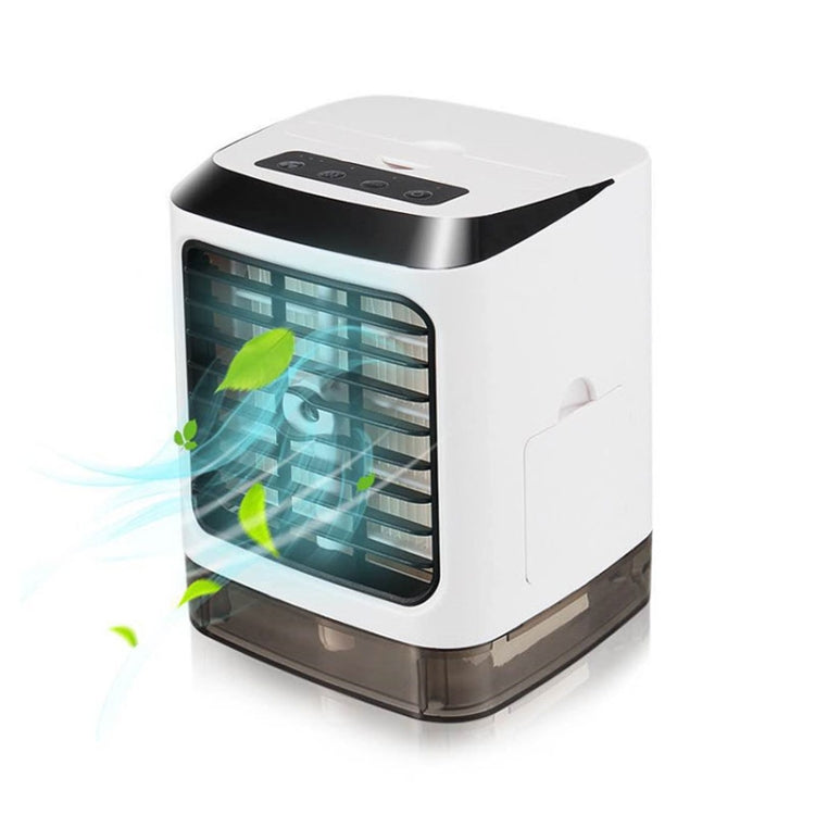 Mini Desktop Cooling Fan Humidifier Air Conditioning Fan Moisturizing Spray Fan, without Remote Control without Remote Control