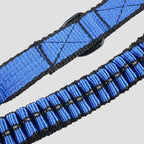 Pet Telescopic Buffer Double Traction Rope Nylon Reflective Braided Rope, Small, Length: 70cm, Random Color Delivery , Double Traction 70cm