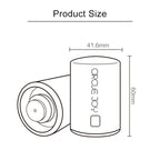 Original Xiaomi Youpin Circle Joy Stainless Steel Vacuum Memory Wine Stopper, Wine Stopper