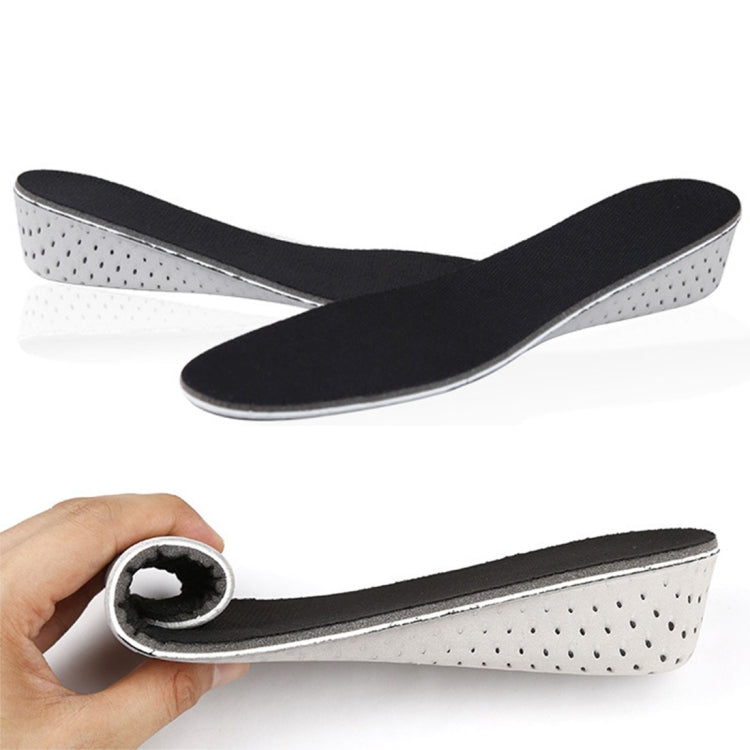1 Pair EVA Breathable Insert Shoes Height Increase Insoles, Height: 4cm, Height: 4cm Height: 4cm