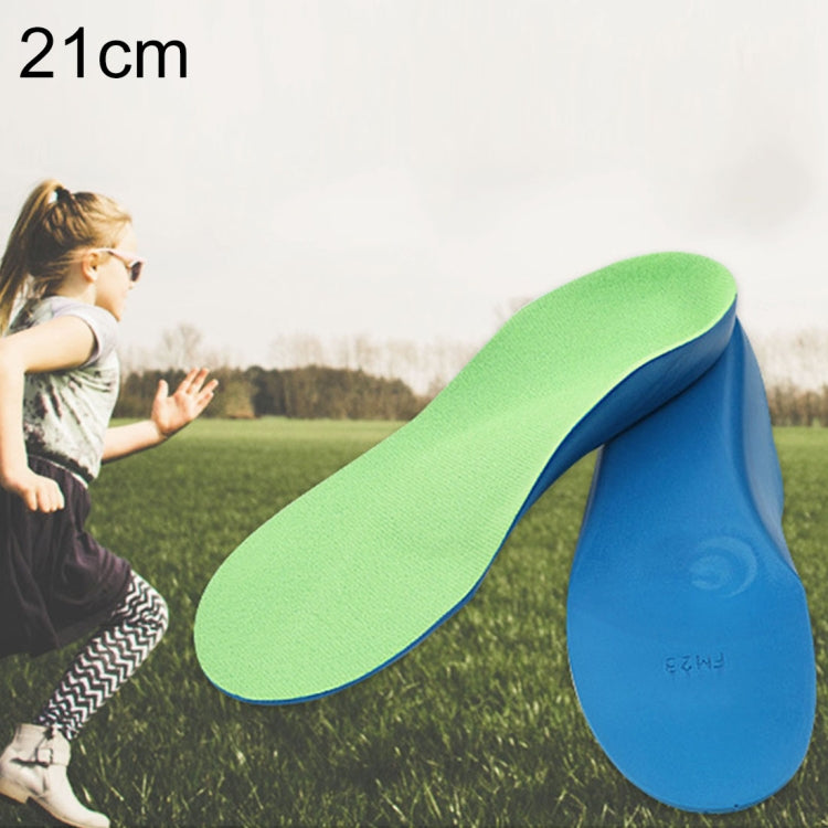 Children PU XO Leg Corrective Insole, Size: 21cm, Size: 21cm Size: 21cm