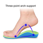 Children PU XO Leg Corrective Insole, Size: 21cm, Size: 21cm