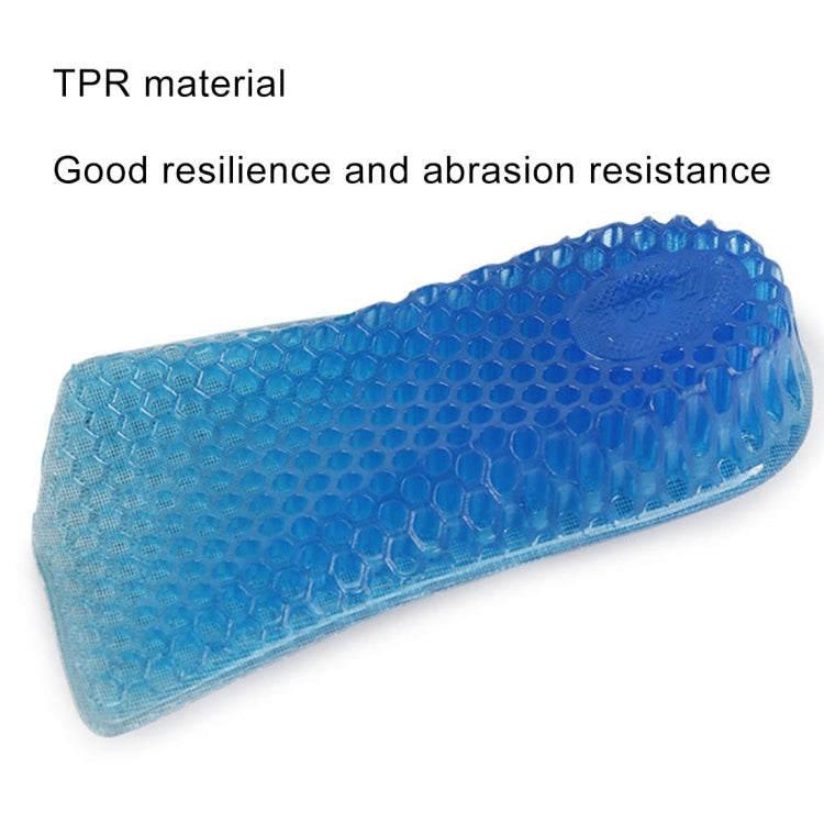 1 Pair 3cm Honeycomb Stretch Insert Shoes Height Increase Half Insoles, 3cm Honeycomb Increase Insoles – Durable Build, Easy to Use