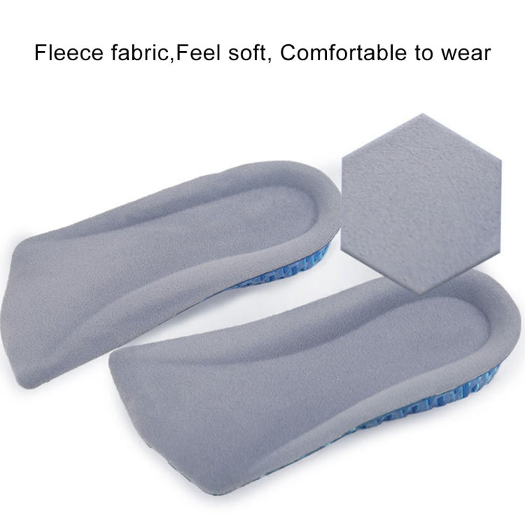 1 Pair 3cm Honeycomb Stretch Insert Shoes Height Increase Half Insoles, 3cm Honeycomb Increase Insoles – Durable Build, Easy to Use