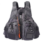 MANNER Outdoor Multifunctional Fishing Life Vest Swimming Life Jacket, MANNER Life Jacket MANNER Life Jacket Grey