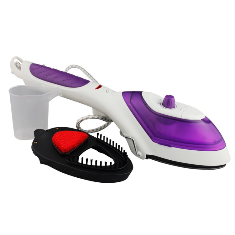 YB-888 900W 2 in 1 Multifunction Household Small Handheld Ironer Travel Portable Handheld Steam Hanging Hot Machine with Steam Brush & Measuring Cup, EU Plug, 900W EU Plug Blue, 900W EU Plug Purple – Durable Build, Easy to Use 900W EU Plug Purple Purple