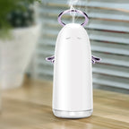 TSHM0 Mini Angel Atomizing Humidifier with Colorful Night Lights, Water Tank Capacity: 230mL Pink