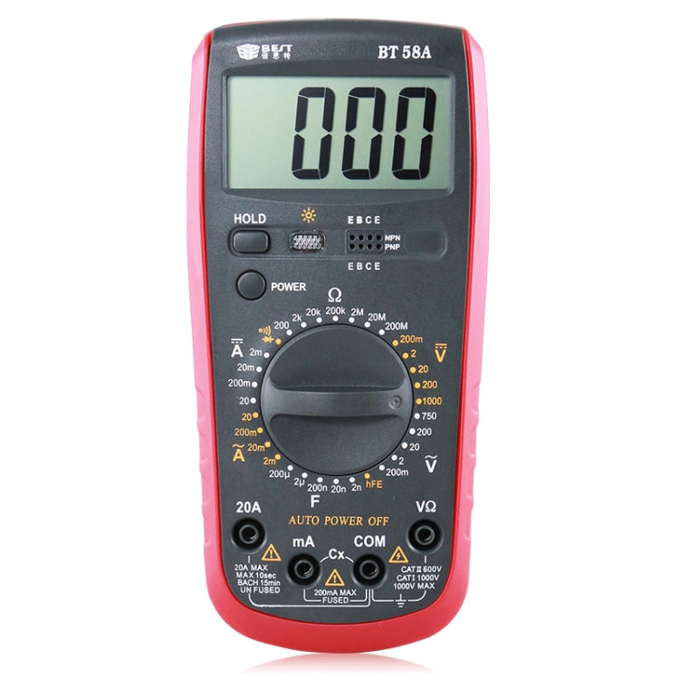 BEST-58A Multi Function Digital Multimeter, BEST-58A BEST-58A