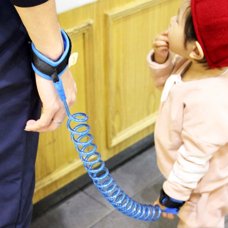 Kids Safety Harness Child Leash Anti Lost Wrist Link Traction Rope Anti Lost Bracelet, Length: 2m, 2m Orange, 2m Blue – Durable Build, Easy to Use 2m Blue Blue