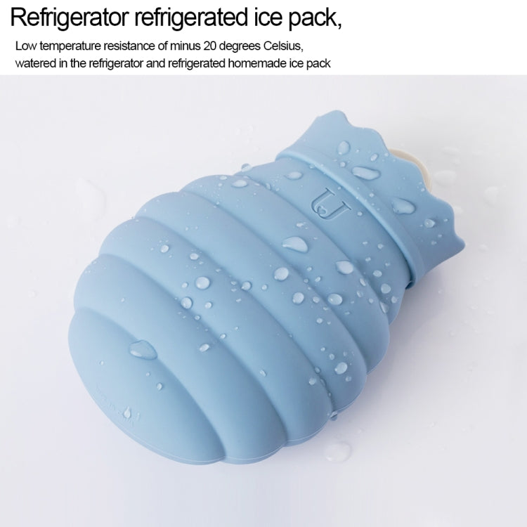 Original Xiaomi Youpin Jotun Judy Warm Water Bag Silicone Hot Water Bag Small Size：15x10x5.8cm, Hot Water Bag