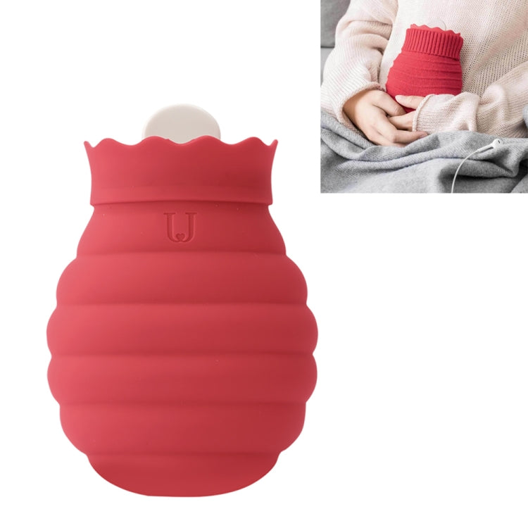Original Xiaomi Youpin Jotun Judy Warm Water Bag Silicone Hot Water Bag Small Size：15x10x5.8cm, Hot Water Bag