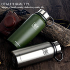610ml Outdoor Vacuum Stainless Steel Heat Insulation Cup Portable Large Capacity Sports Bottle, 610ml