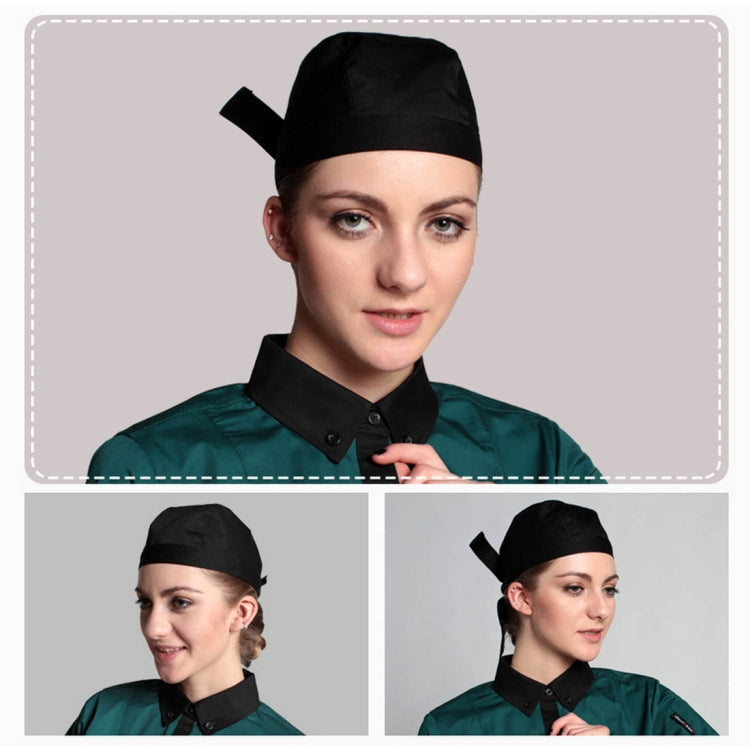 Simple Style Unisex Chef Waiter Work Cap Pirate Hat Turban Cap, Turban Cap1, Turban Cap 2, Turban Cap Red, Turban Cap Black, Turban Cap stripe