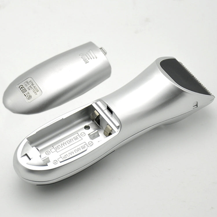 Battery Power Supplied Electric Hair Shaver For Children Man Haircut Machine(Silver) – Durable Build, Easy to Use