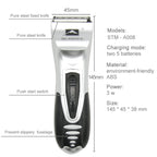 Battery Power Supplied Electric Hair Shaver For Children Man Haircut Machine(Silver) – Durable Build, Easy to Use
