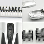Battery Power Supplied Electric Hair Shaver For Children Man Haircut Machine(Silver) – Durable Build, Easy to Use