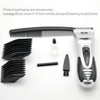 Battery Power Supplied Electric Hair Shaver For Children Man Haircut Machine(Silver) – Durable Build, Easy to Use