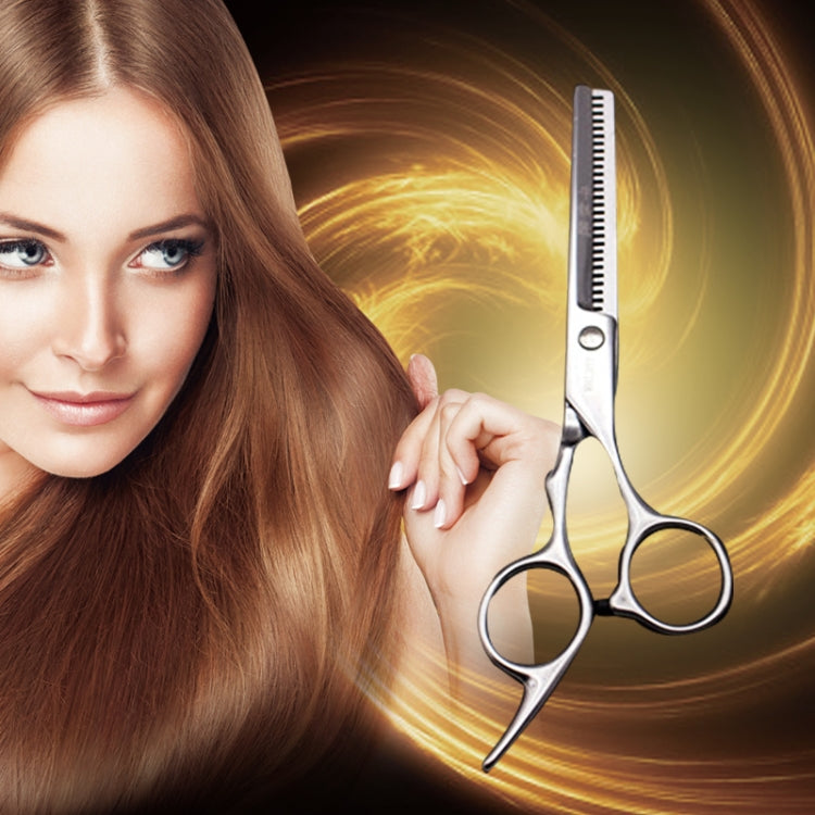 Fashion Durable Sharp Hairdressing Hair Cutting Shears/Scissors and Barber Thinning Tooth Shear(Silver Thinning scissor), Thining scissor Thining scissor