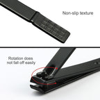 12 in 1 Advanced Stainless Nail Care Clipper Pedicure Manicure Kits with Leather Case, Red+Black