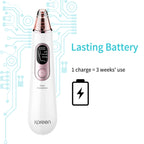 Xpreen Rechargeable Pore Cleanser Home Facial Beauty Device with LED Screen & 4 Probes, XPRE111