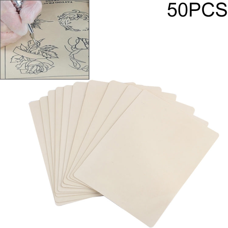 50 PCS Blank Tattoo Exercise Silicone Skin Default Title
