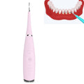 LSHOW YJK015A 3.7V USB Charging Five-speed Mode Waterproof Household Electric High-frequency Vibration Teeth Polisher Pink