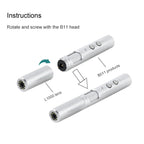 Supereyes L1000 1000X Electronic Microscope Lens Accessories for HCB0990, L1000