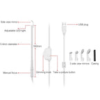 Supereyes Y003 Pet Ear Canal Nasal Cavity Waterproof Electronic Digital Endoscope, Y003
