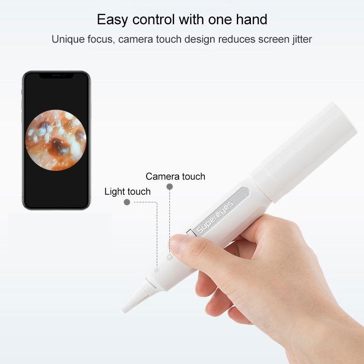 Supereyes Y008 Ear Nose Mouth Wireless Digital Electronic Endoscope, Y008