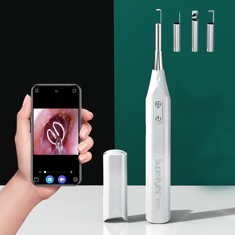 Supereyes Y009 Visual Ear Pick Acne Cleaning Microscopic Magnifying Mirror Endoscope, Y009 Y009